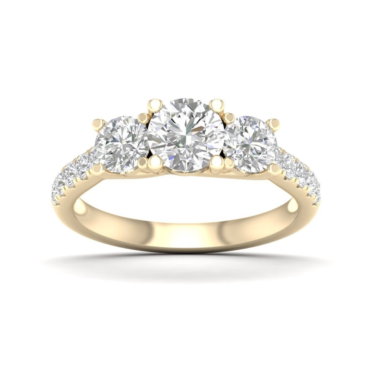 Preksha– Sparkling Pavé Diamond Band for Everyday Elegance.