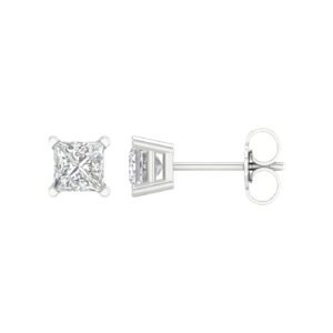 Ruvari Varenya Elite – Lustrous Diamond Stud Earrings for Everyday Luxury.
