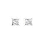 Ruvari Varenya Elite – Lustrous Diamond Stud Earrings for Everyday Luxury.