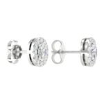 Ruvari Vasundhara Vilas – Oval Stud Earrings for a Elegant Glow.