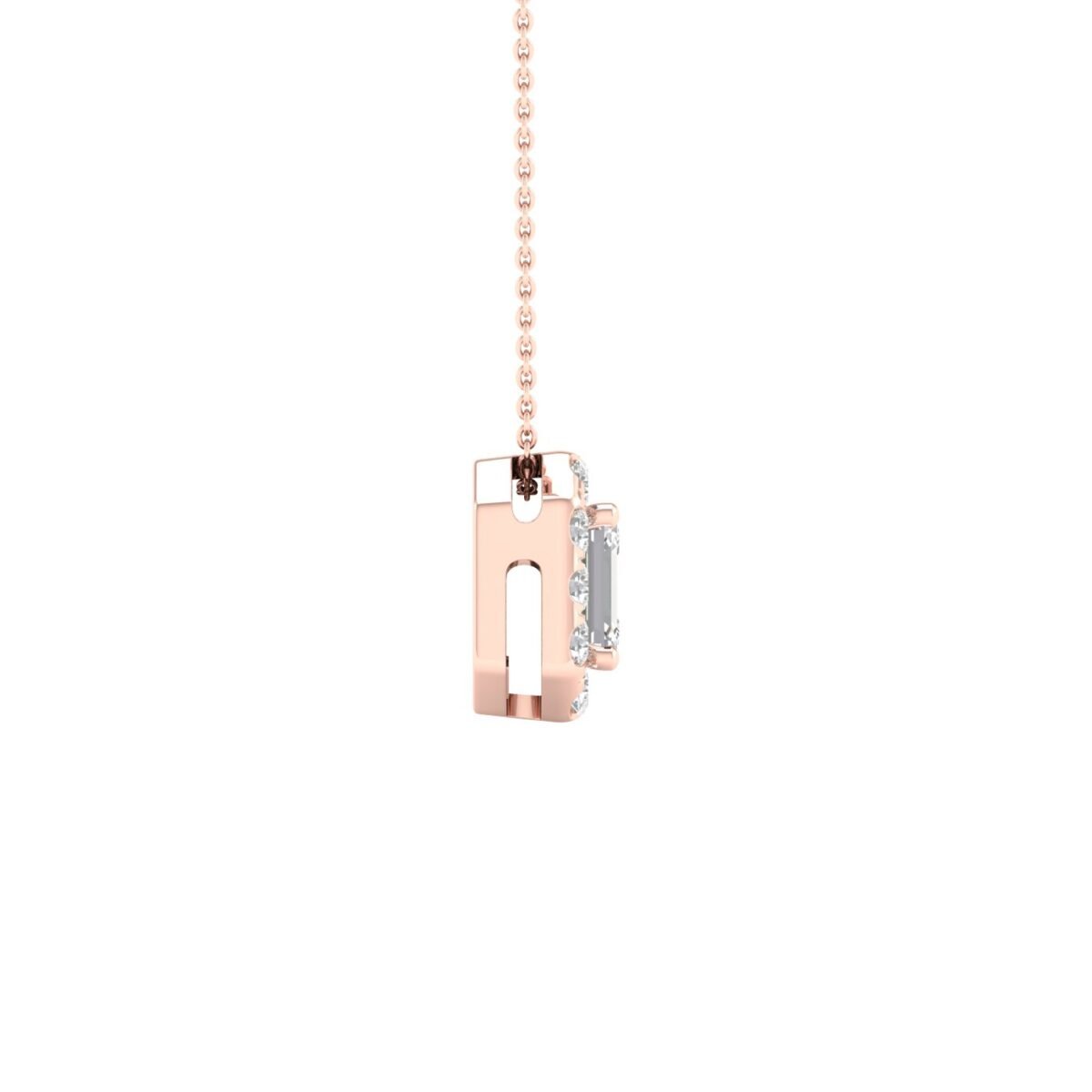 Vibha – Dainty Diamond Pendant for Subtle look.