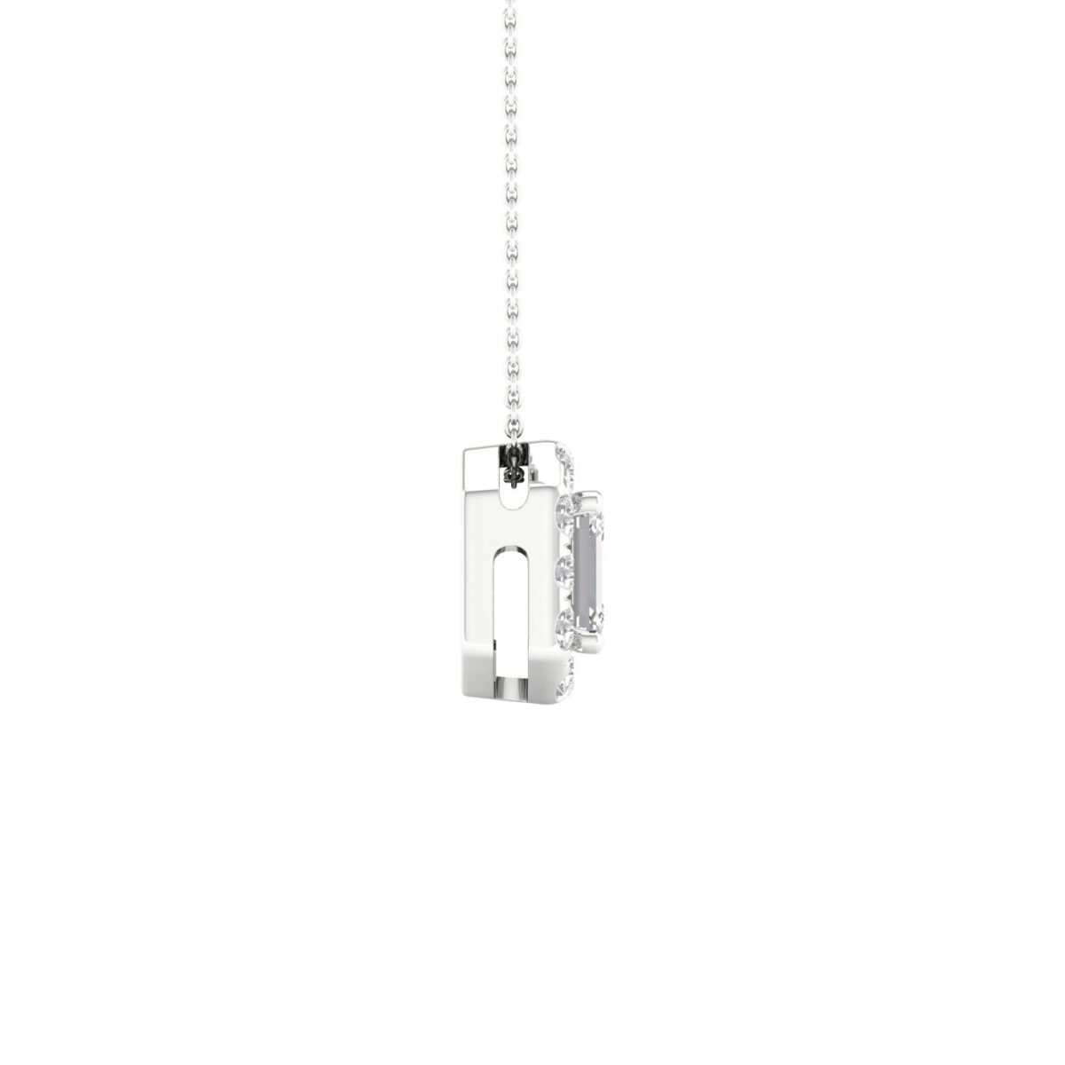 Vibha – Dainty Diamond Pendant for Subtle look.