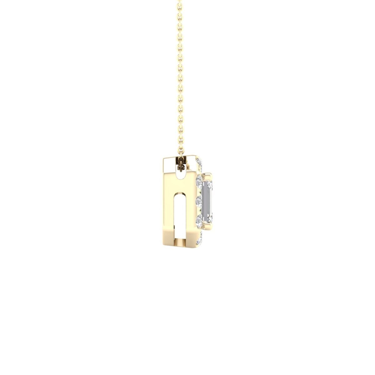 Vibha – Dainty Diamond Pendant for Subtle look.