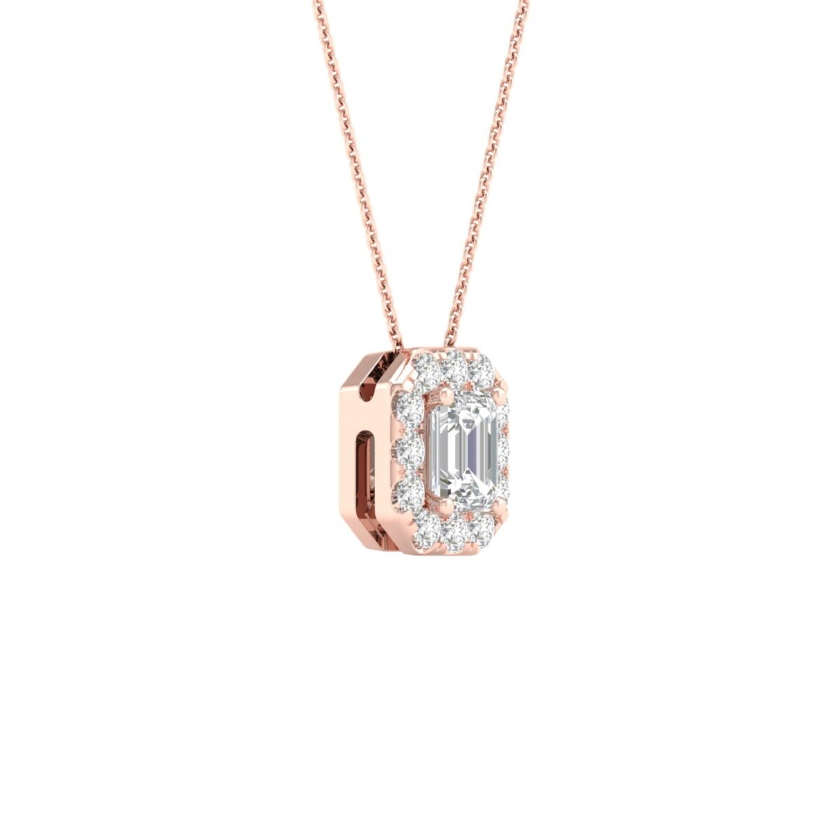 Vibha – Dainty Diamond Pendant for Subtle look.