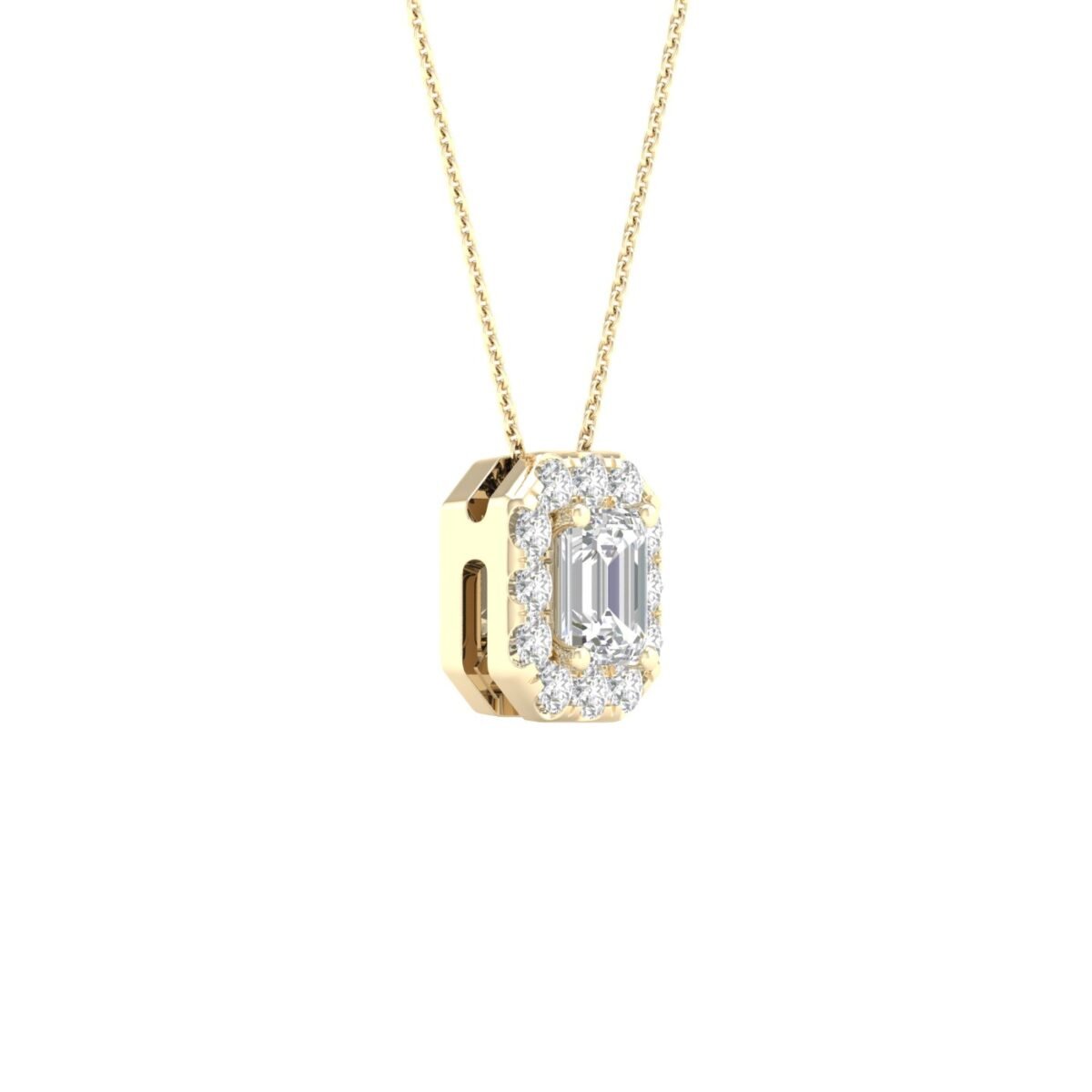 Vibha – Dainty Diamond Pendant for Subtle look.
