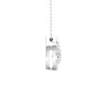 Mahima – Pear-Cut Diamond Pendant with a Radiant Center.